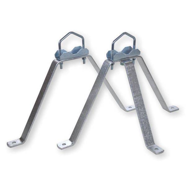 MHZ 3060 Mauerhalterset Stahl 30cm