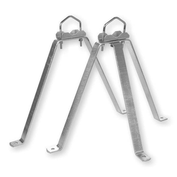 MHZ 4060 Mauerhalterset Stahl 40cm