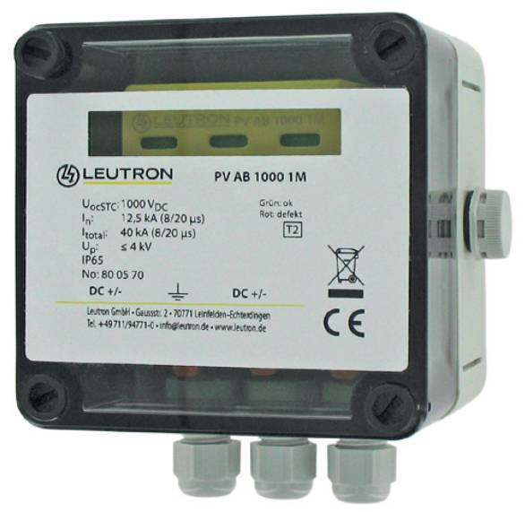 PV AB 1000 1MPP Photovoltaik Anschlußbox