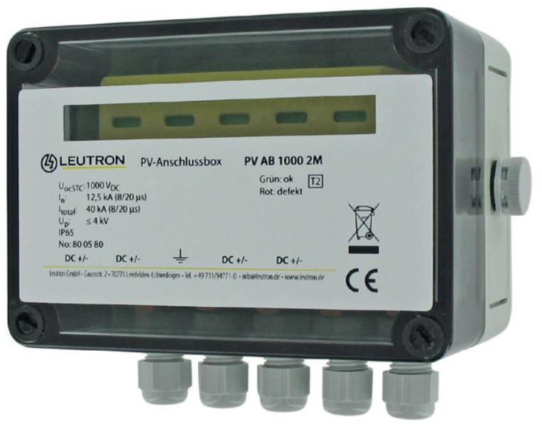 PV AB 1000 2MPP Photovoltaik Anschlußbox