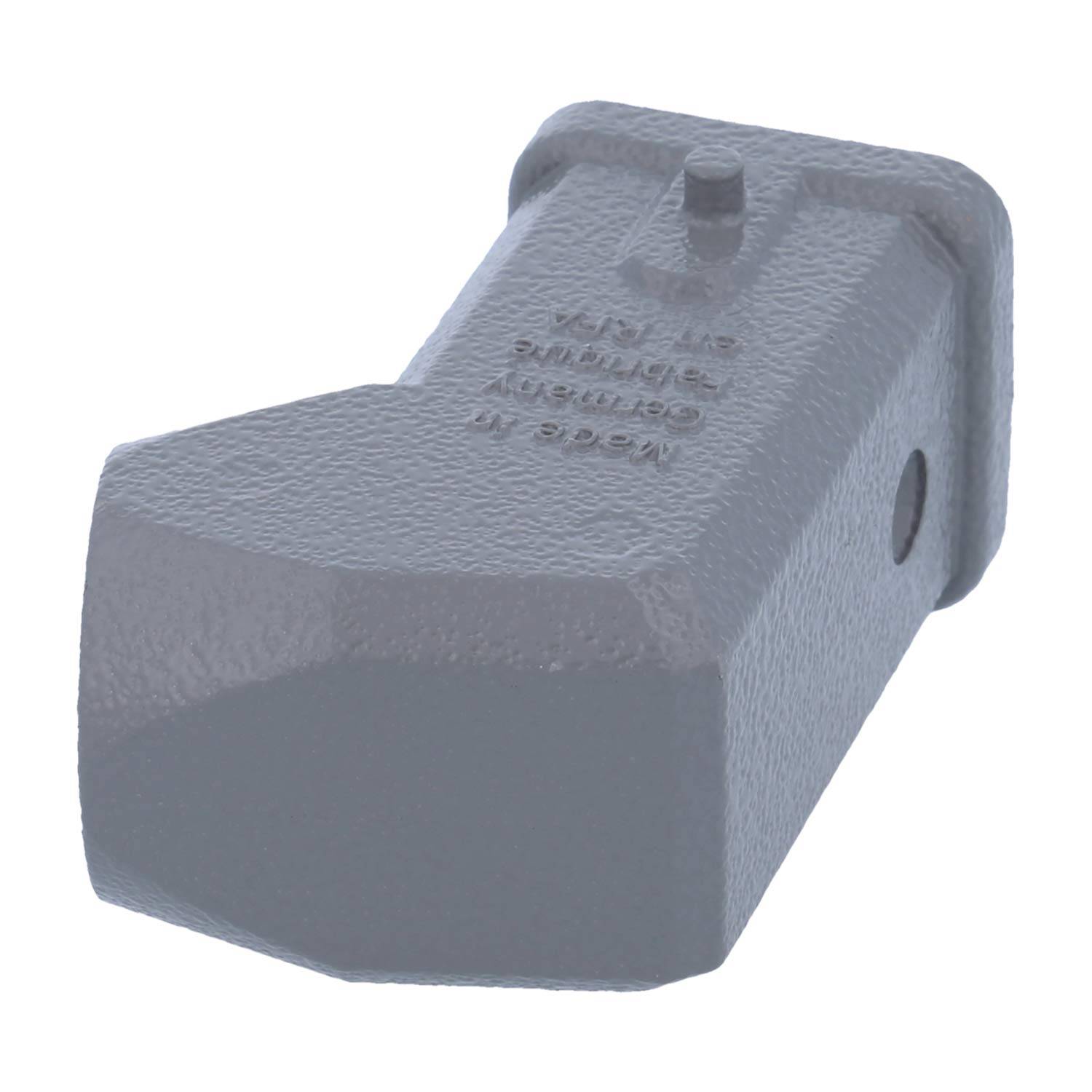 HARTING Han 3A Tüllengehäuse ohne eingeklebte Dichtung, 1xM20 seitlicher Kabelabgang, für 1 Bügel (am Unterteil)