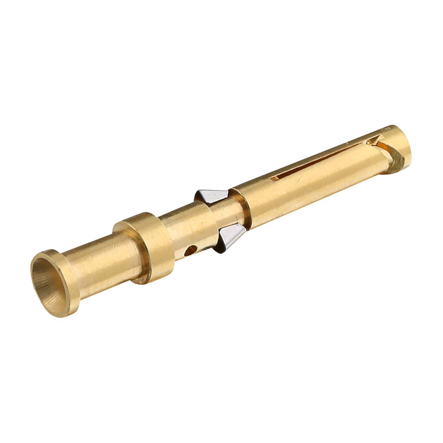 HARTING D-Crimpkontakt Kontaktbuchse (F) 1mm² AWG18 gold, 1 Stück Werkstoff Kupferlegierung - 1 Stück