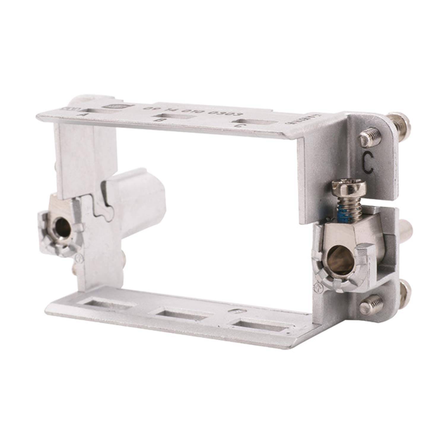 HARTING Han Gelenkrahmen (M), Baugröße 10B Stift, für 3 Module Querschnitt PE 1mm² - 2,5mm² / 4mm² - 10mm²
