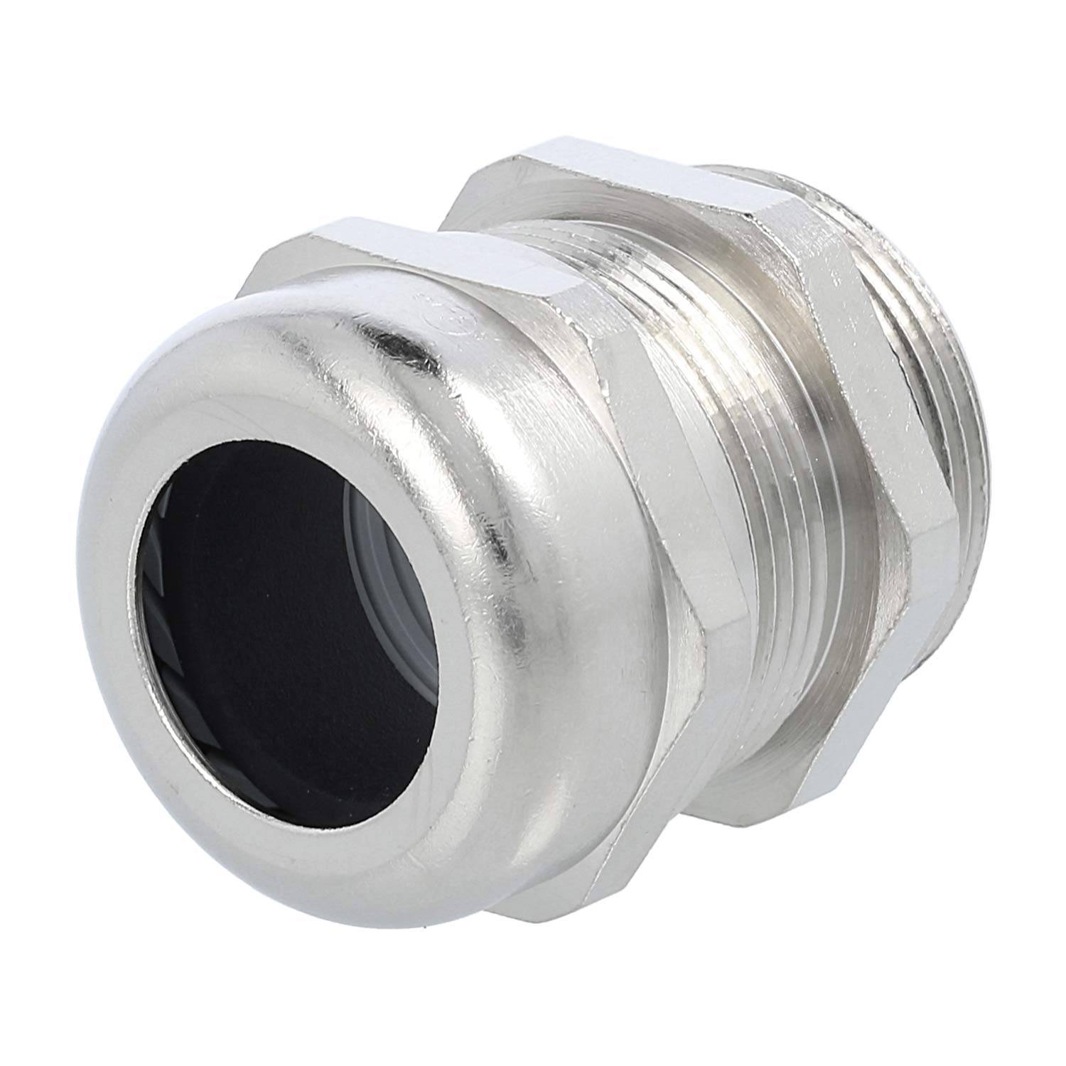 LAPP Verschraubung M32x1,5 SMS-M32 Messing (CuZn) vernickelt Gewindelänge 9,0mm - 1 Stück