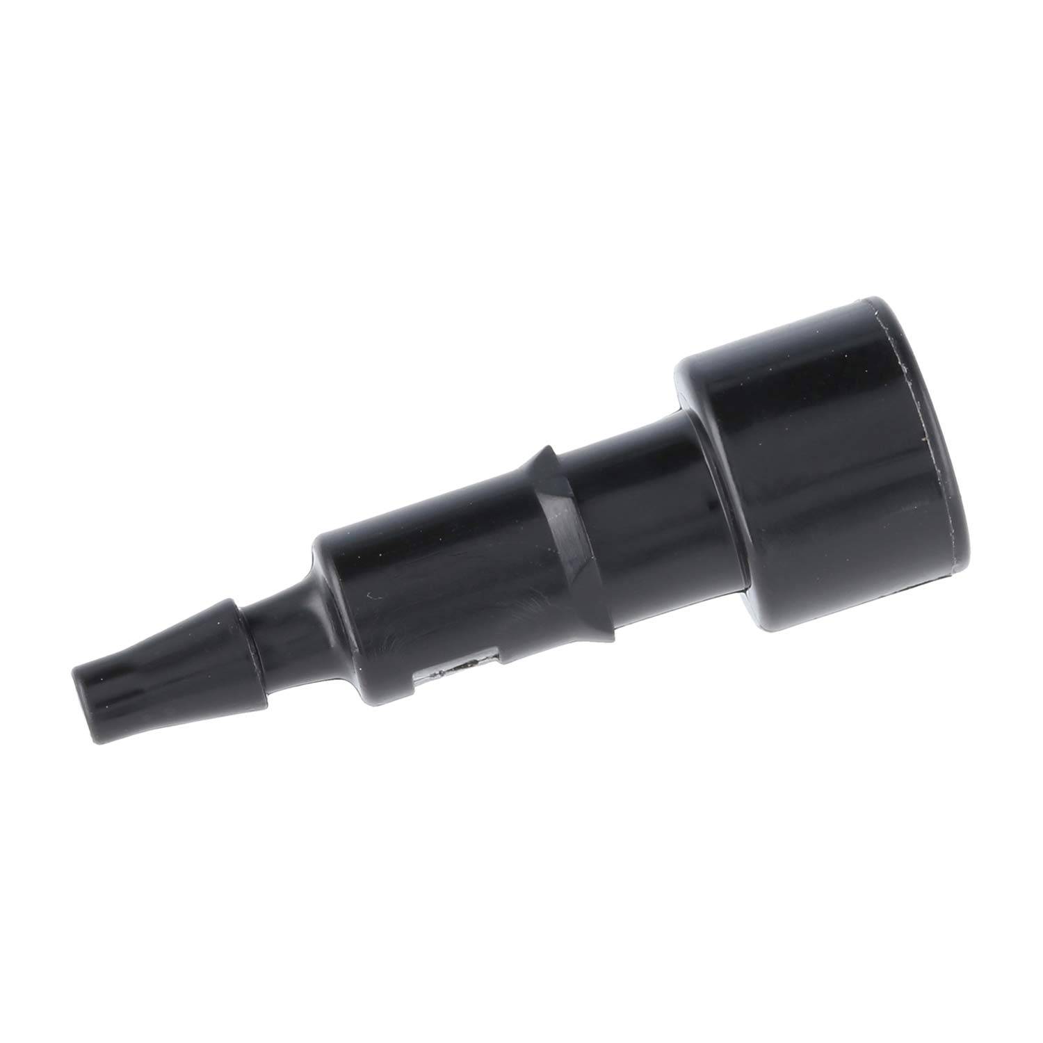HARTING Pneumatik-Kontakt mit Absperrventil Kontaktbuchse (F) Schlauch-Innendurchmesser 3,0mm schwarz, 1 Stück
