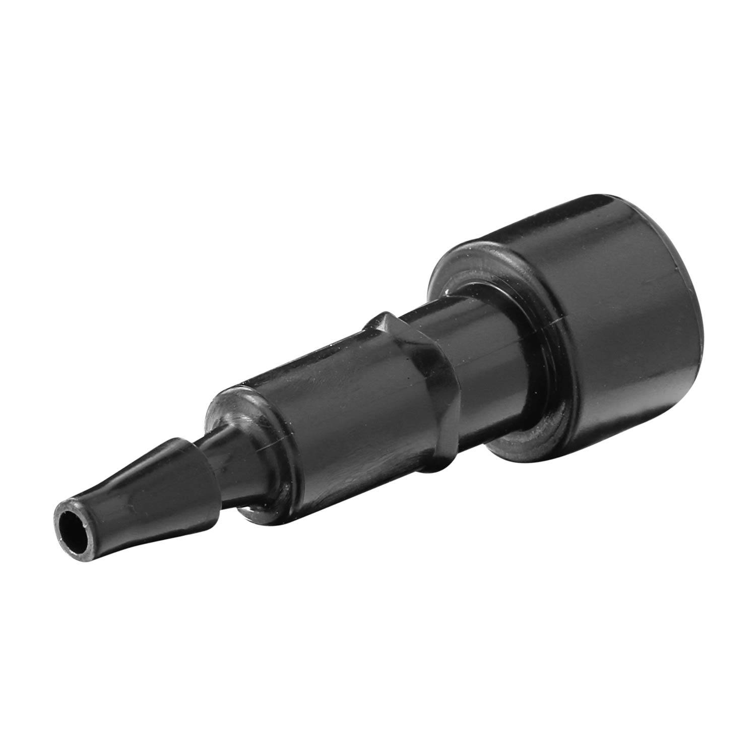 HARTING Pneumatik-Kontakt mit Absperrventil Kontaktbuchse (F) Schlauch-Innendurchmesser 3,0mm schwarz, 1 Stück