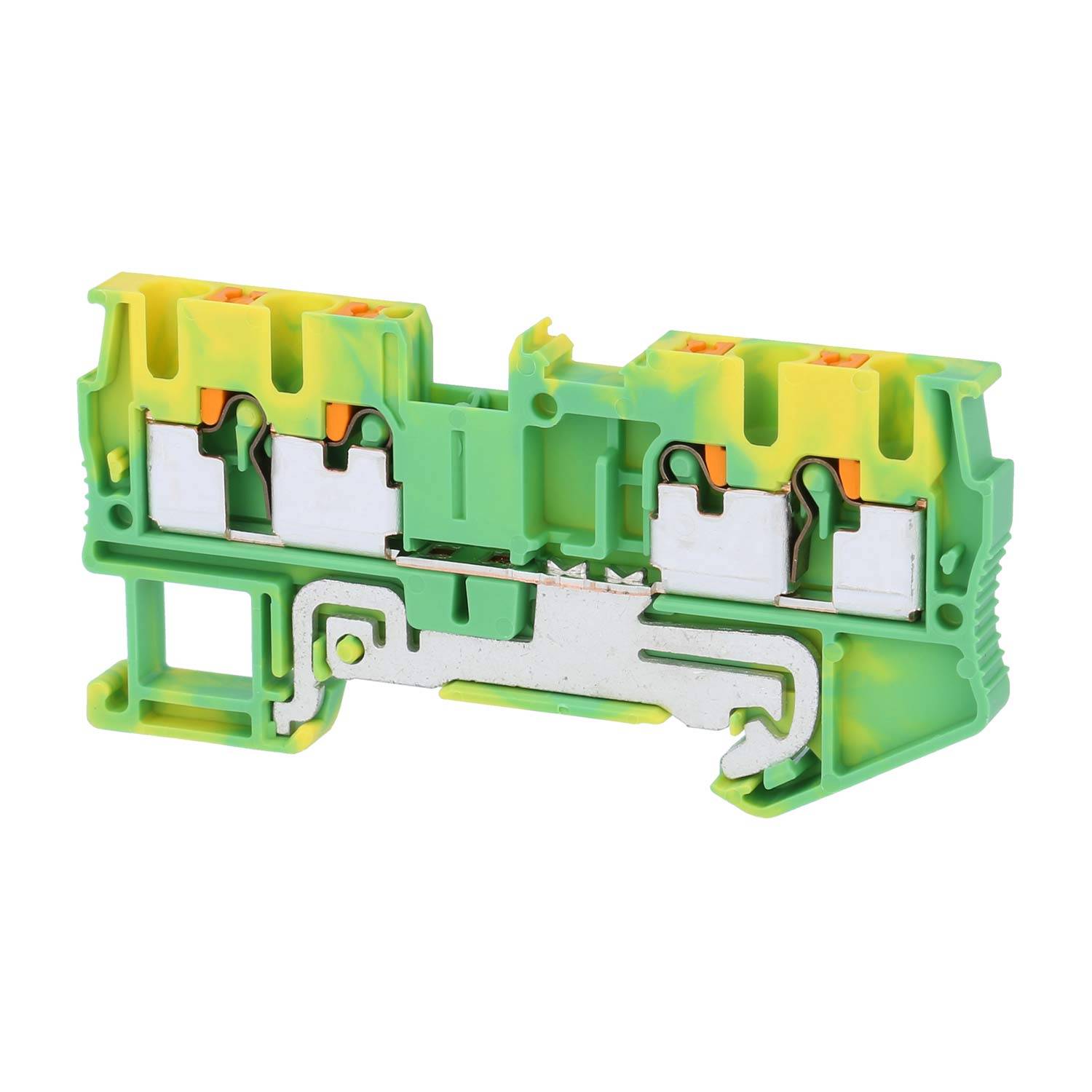 Phoenix Contact Schutzleiter-Reihenklemme PT 2,5-QUATTRO PE Push-In-Anschluss Querschnitt starr 0,14mm² - 4mm² AWG26 -