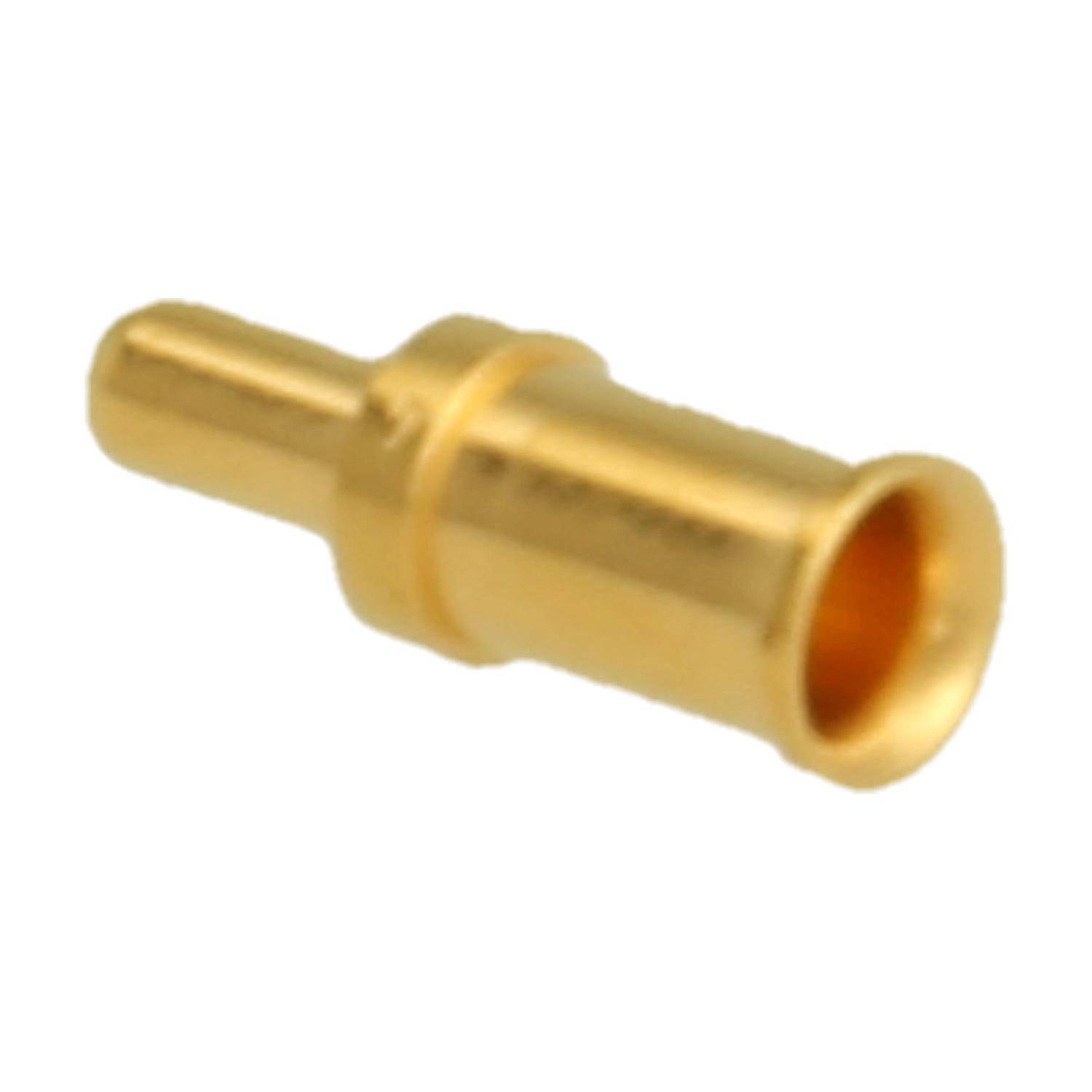 HARTING Yellok-Crimpkontakt Kontaktstift (M) 4mm² AWG12 gold, 1 Stück Werkstoff Kupferlegierung - 1 Stück