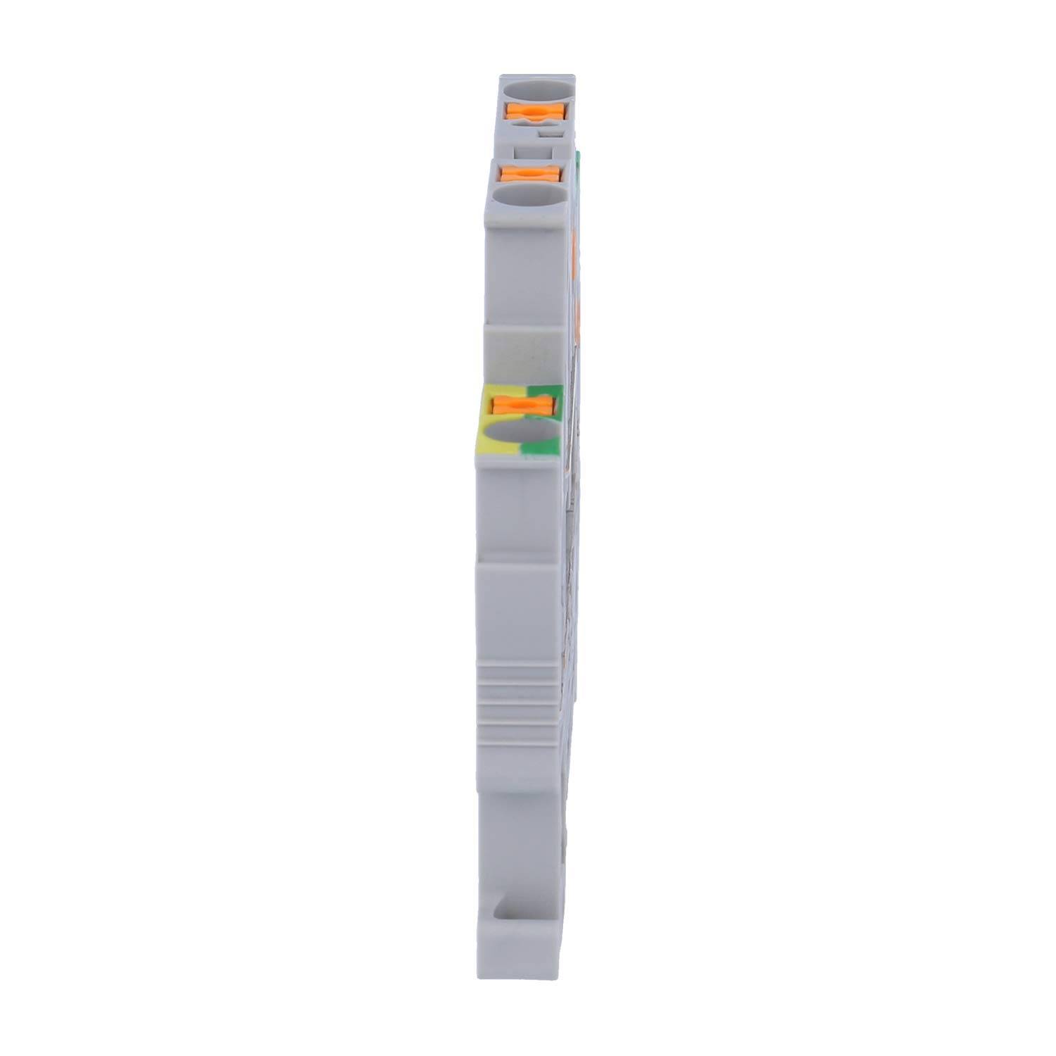 Phoenix Contact Schutzleiter-Doppelstockklemme PTTB 2,5 PE/L Push-In-Anschluss Nennspannung 500V Kurzzeitstrom 0,30kA -