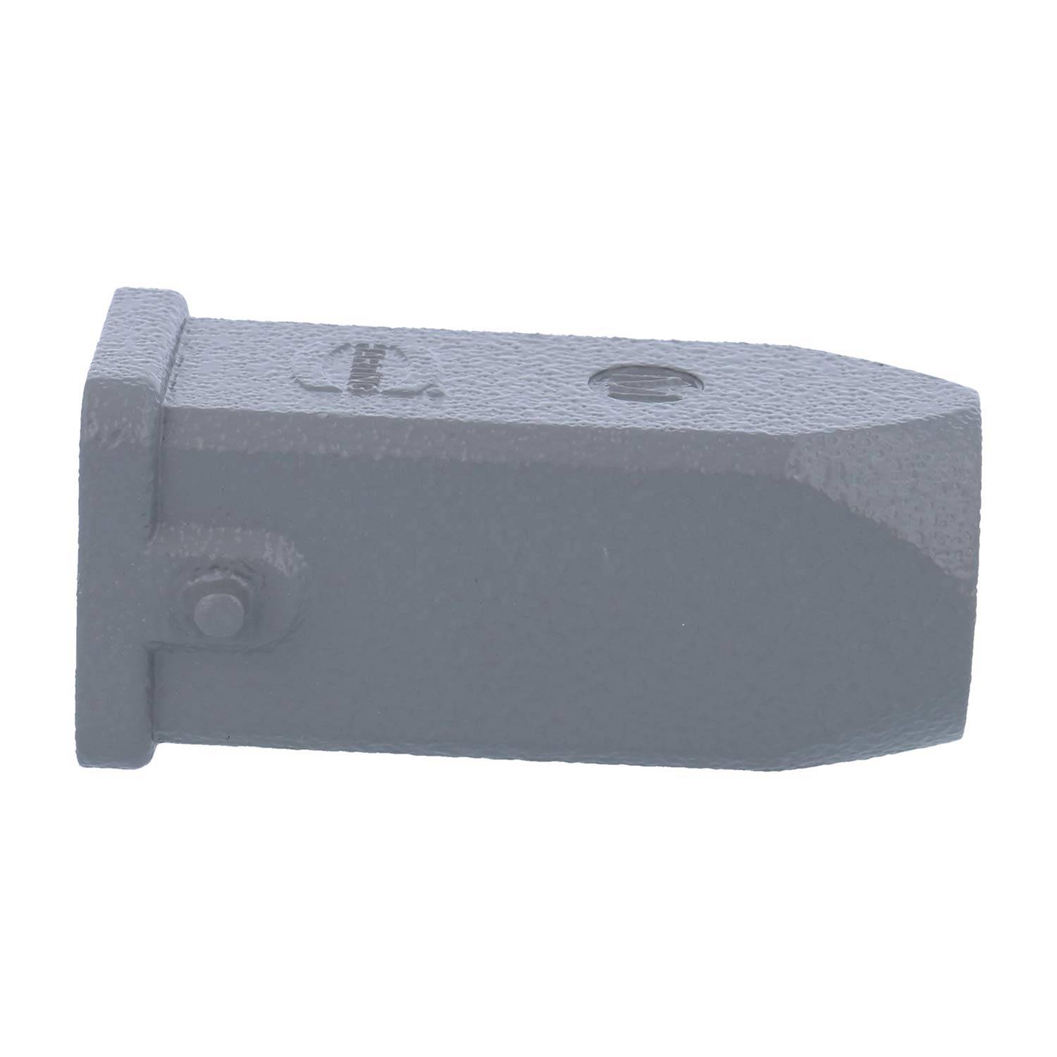HARTING Han 3A Tüllengehäuse ohne eingeklebte Dichtung, 1xM20 gerader Kabelabgang, für 1 Bügel (am Unterteil)