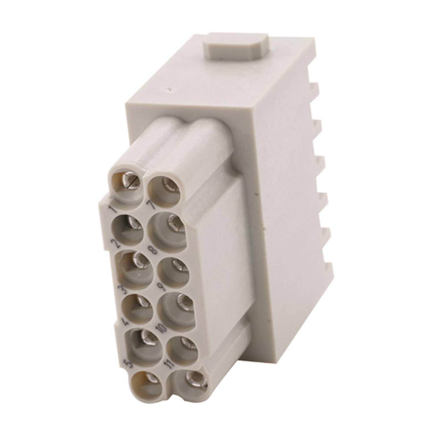 HARTING Han DD Modul Buchseneinsatz (F) Quick-Lock-Anschluss, 12-polig 250V, 10A - 1 Stück