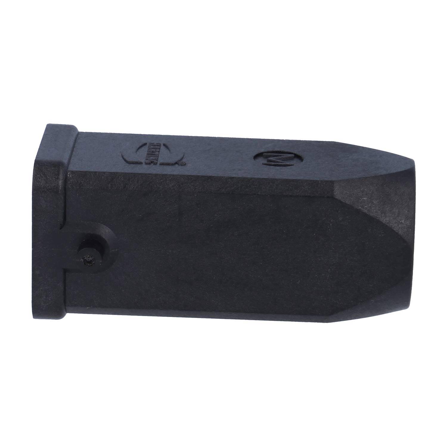 HARTING Han 3A Tüllengehäuse mit eingeklebter Dichtung, 1xM20 gerader Kabelabgang, für 1 Bügel (am Unterteil)