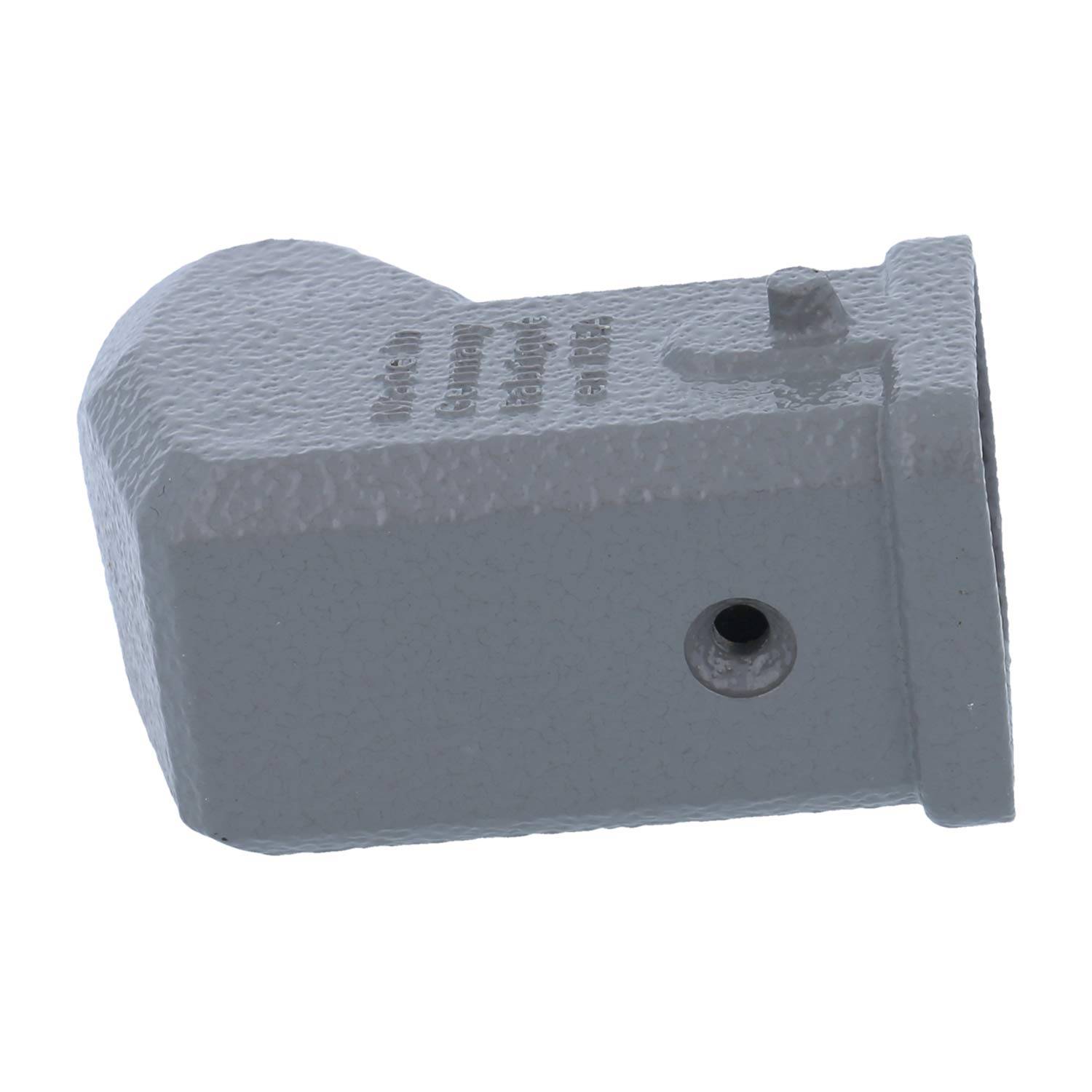 HARTING Han 3A Tüllengehäuse mit eingeklebter Dichtung, 1xM20 seitlicher Kabelabgang, für 1 Bügel (am Unterteil)