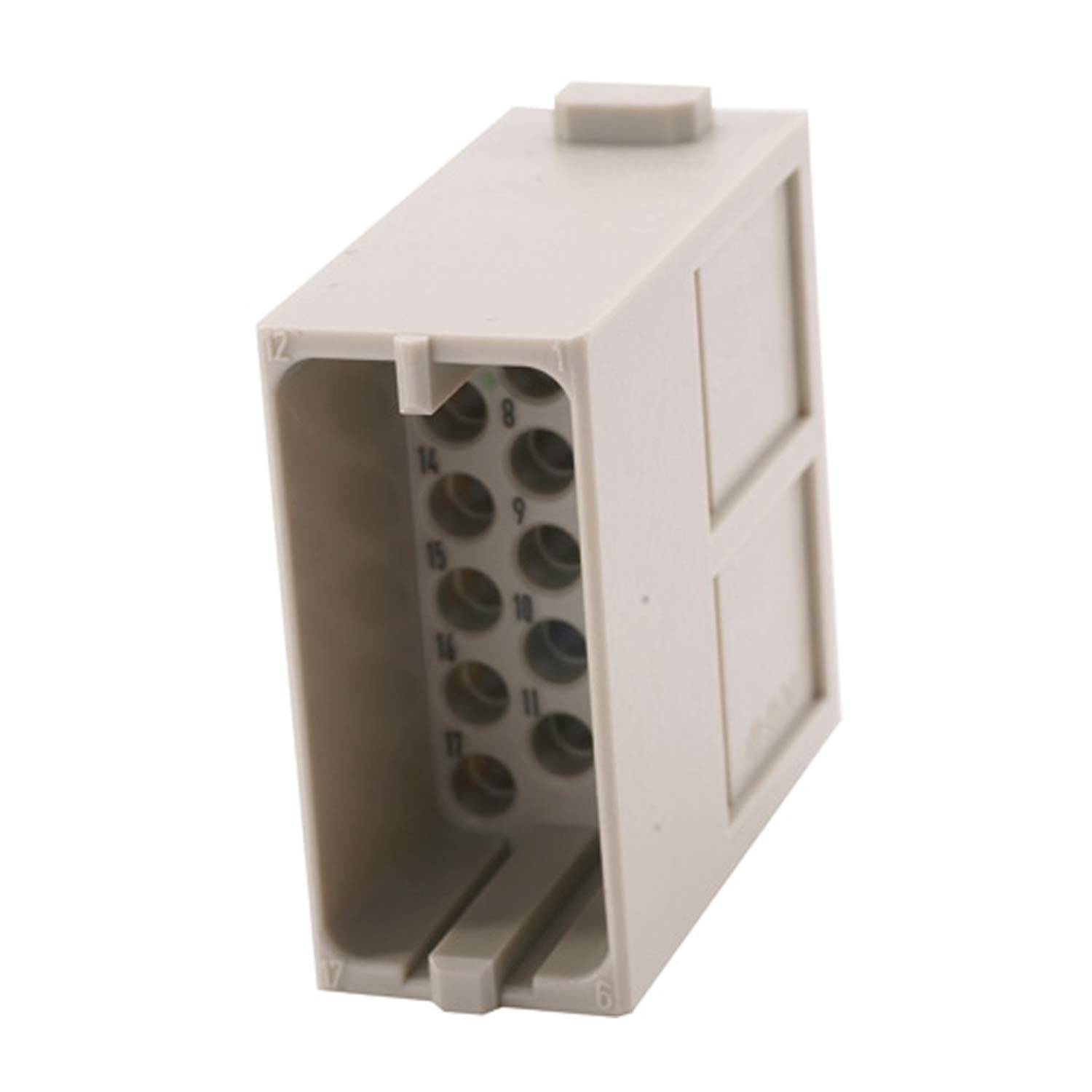 HARTING Han DDD Modul Stifteinsatz (M) Crimpanschluss, 17-polig 160V, 10A - 1 Stück