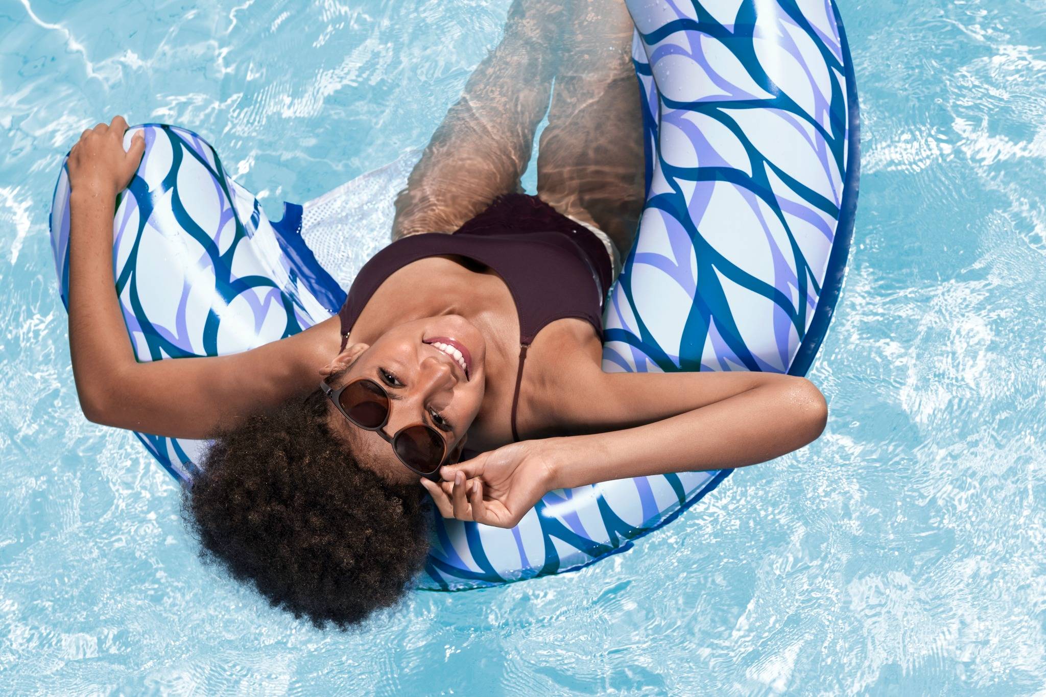 Bestway Poolsitz SummerSway Pool Lounge Poolsessel Schwimmsitz 96x67cm