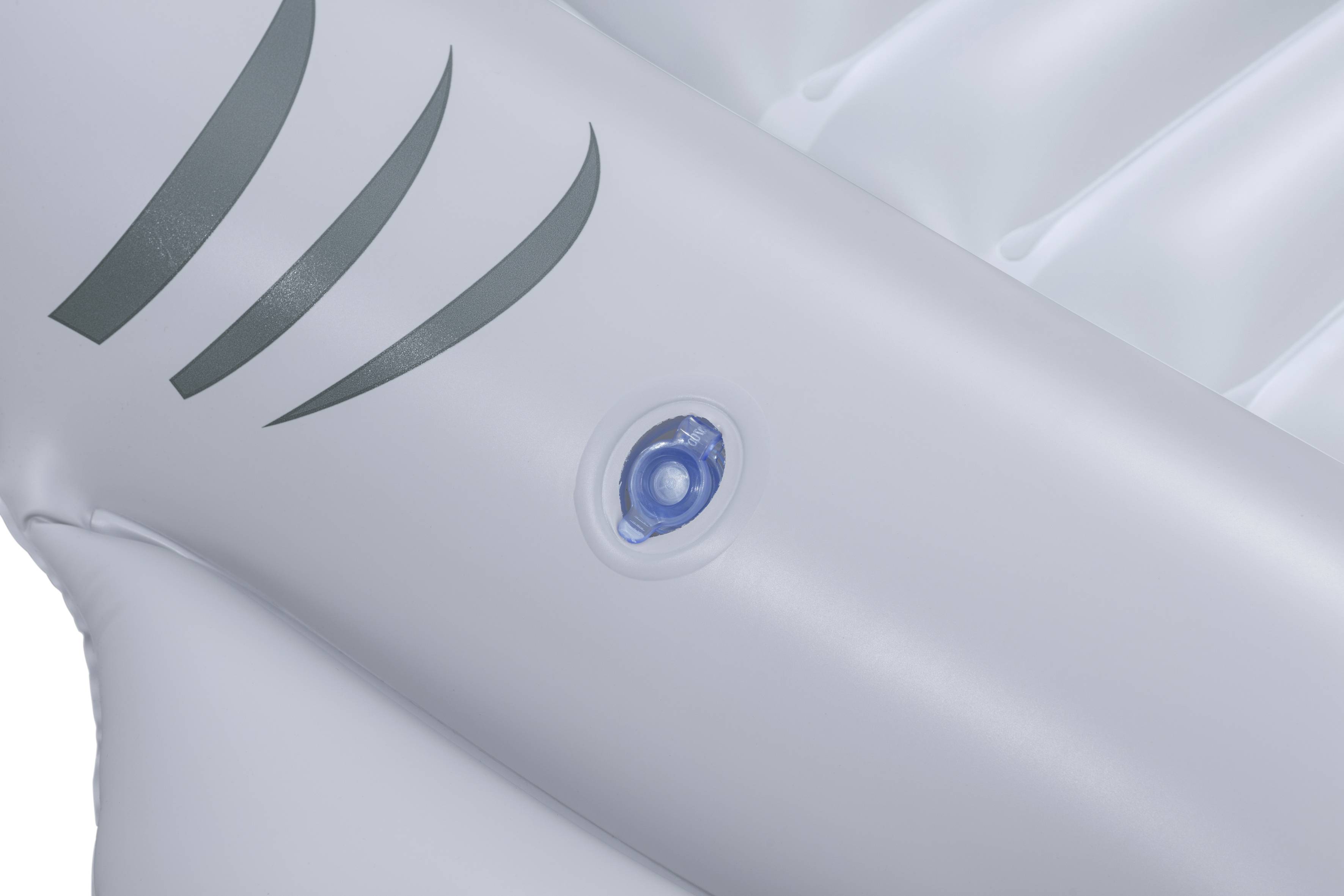 Bestway Kickboard Hai Kinder Bestway mit Wasserpistole 117cm Aufblastier Pool