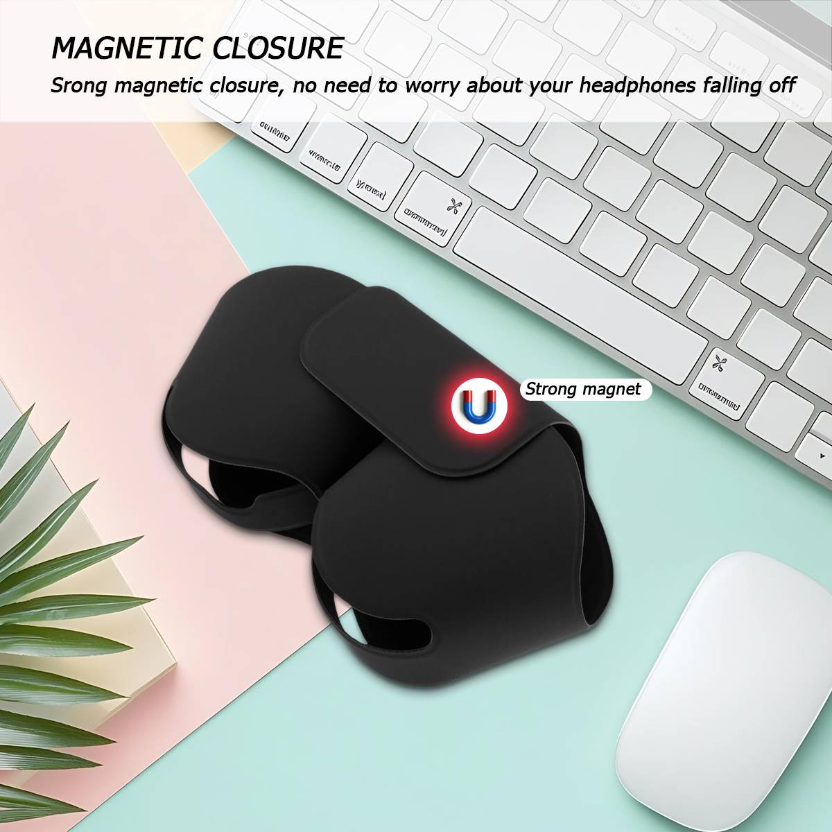 Schutzhülle für Kopfhörer Black