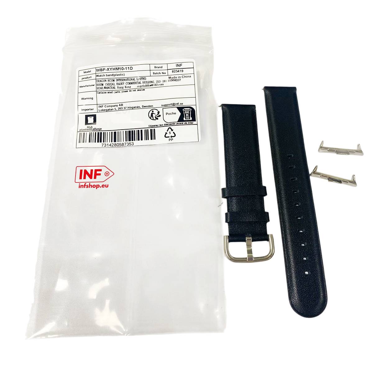Uhrenarmband für Redmi Watch 4 / Xiaomi Band 8 Pro Black