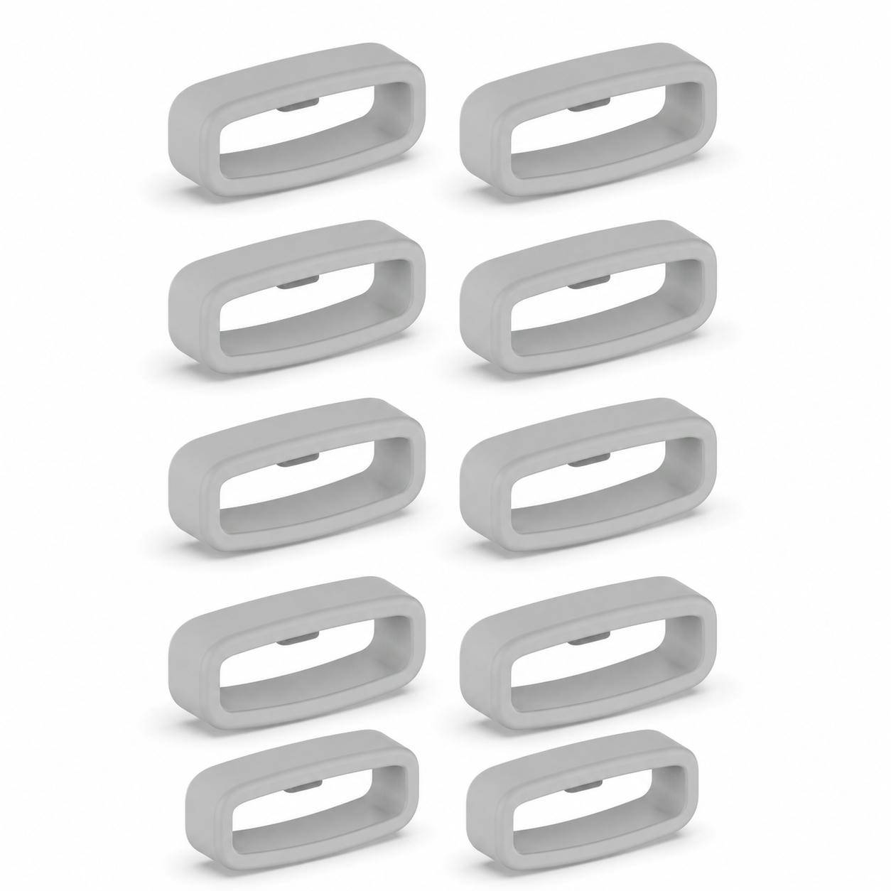 Schlaufe für 22 mm Uhrenarmband 10er-Pack Grey