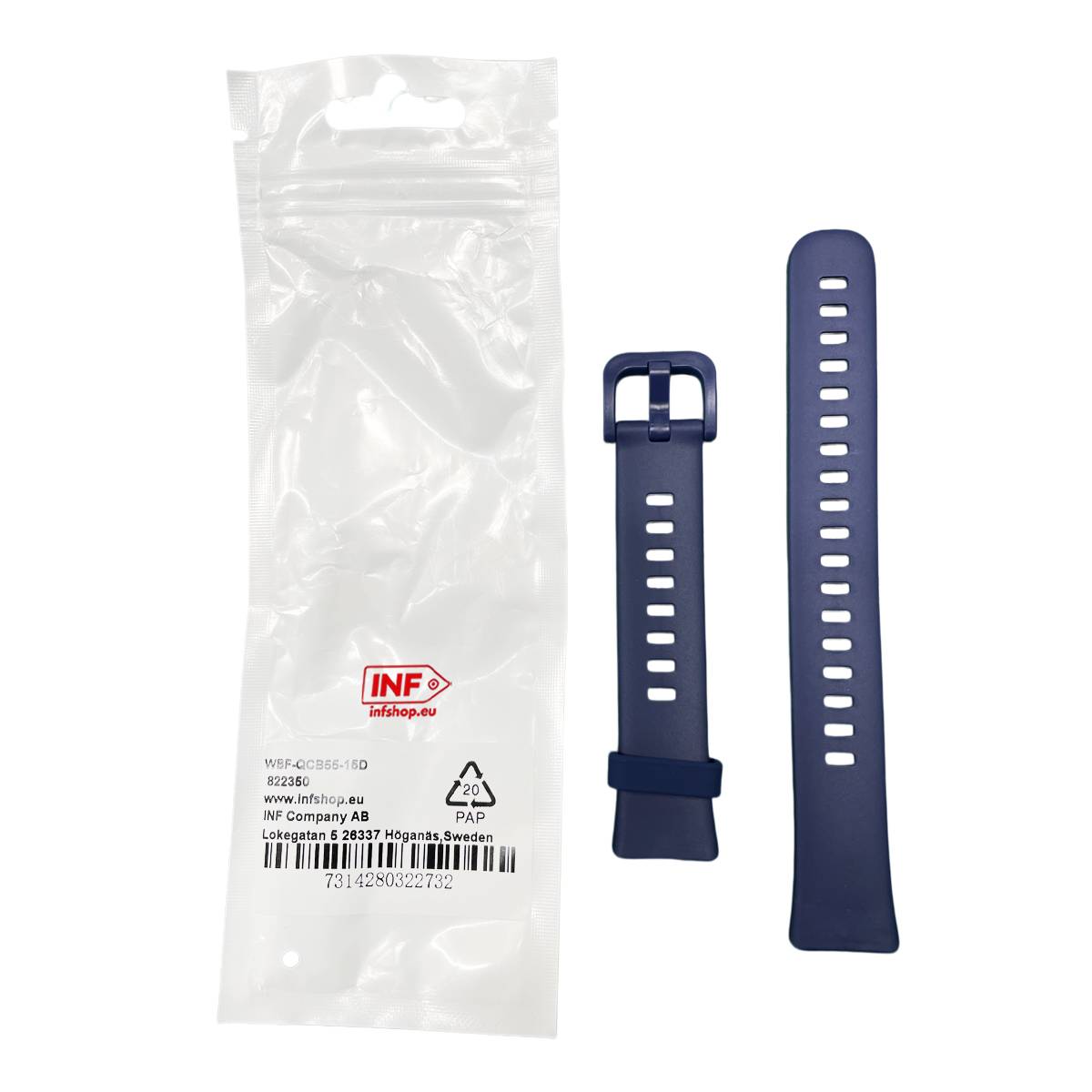 Uhrenarmband für Huawei Band 8 Silikon Blue