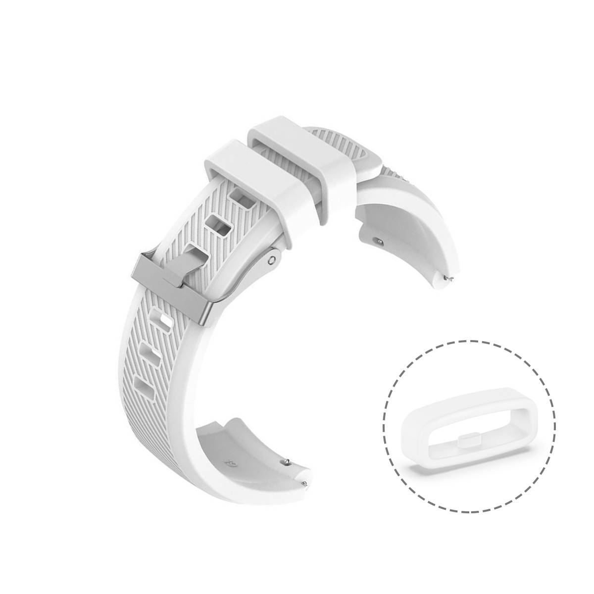 Uhrenarmbandhalter mit Schlaufe, 10er-Pack 18 mm