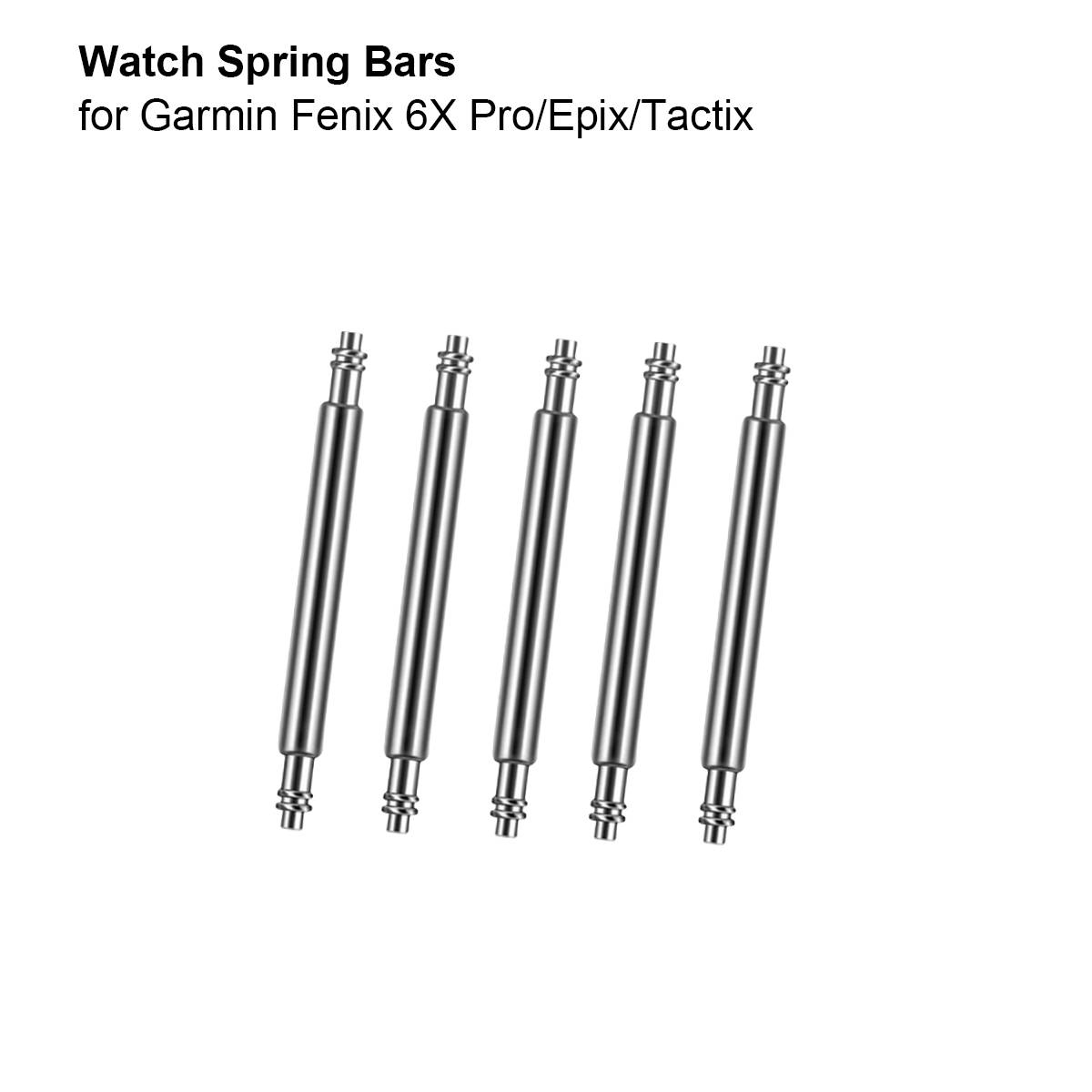 Uhrenarmbandstift für Garmin Fenix 6X Pro/Epix/Tactix 22 mm