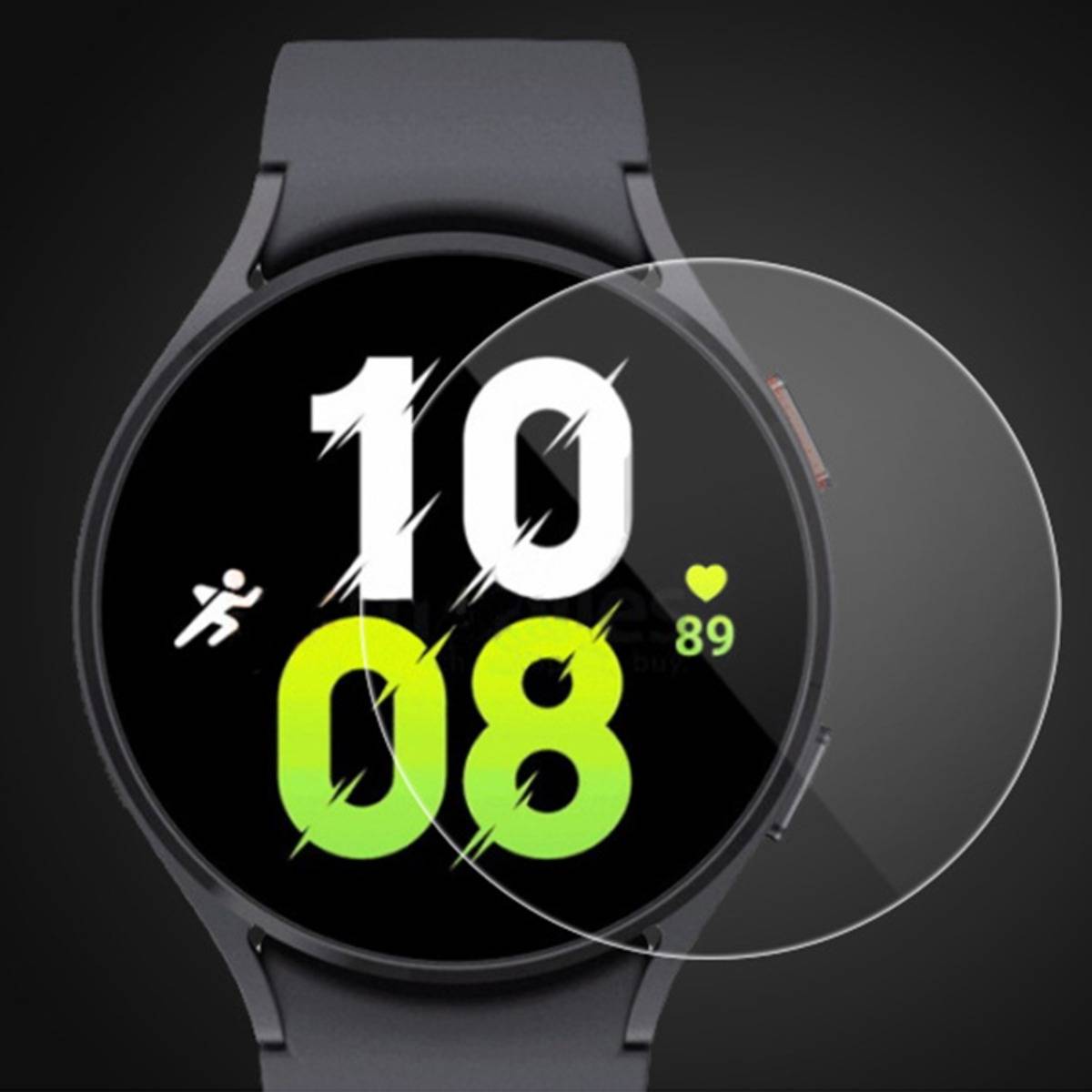 2er Pack Gehärtetes Glas Displayschutzfolie für Samsung Galaxy Watch 7 40mm