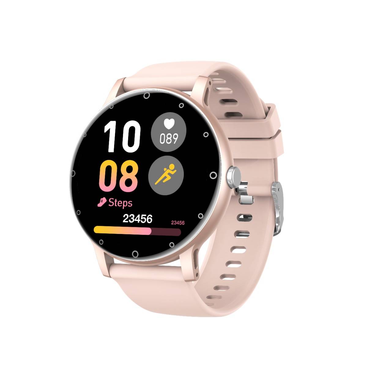 Smartwatch mit Gesundheitsüberwachung Pink