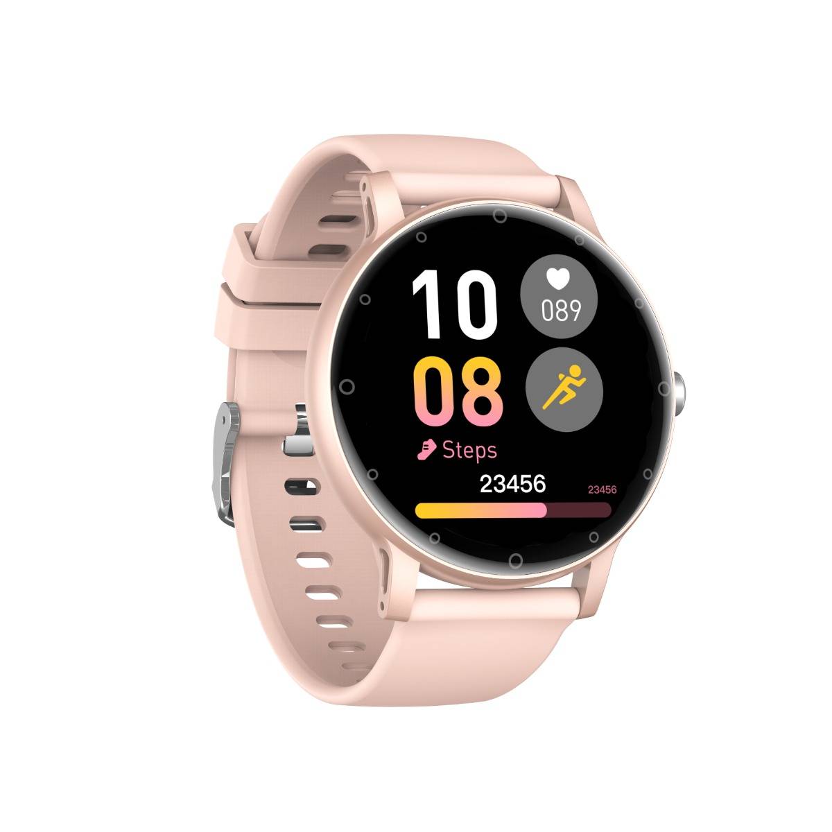 Smartwatch mit Gesundheitsüberwachung Pink