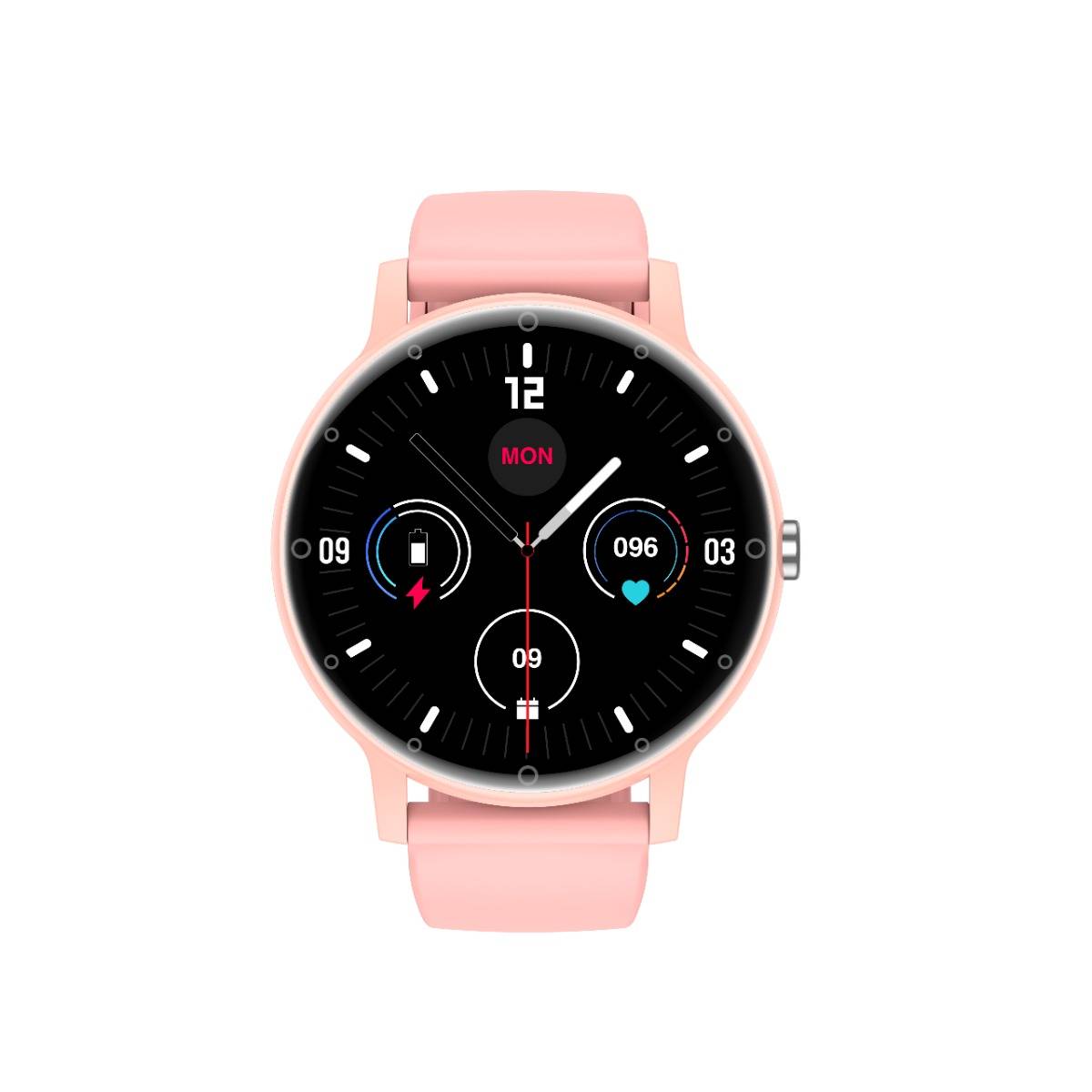 Smartwatch mit Gesundheitsüberwachung Pink
