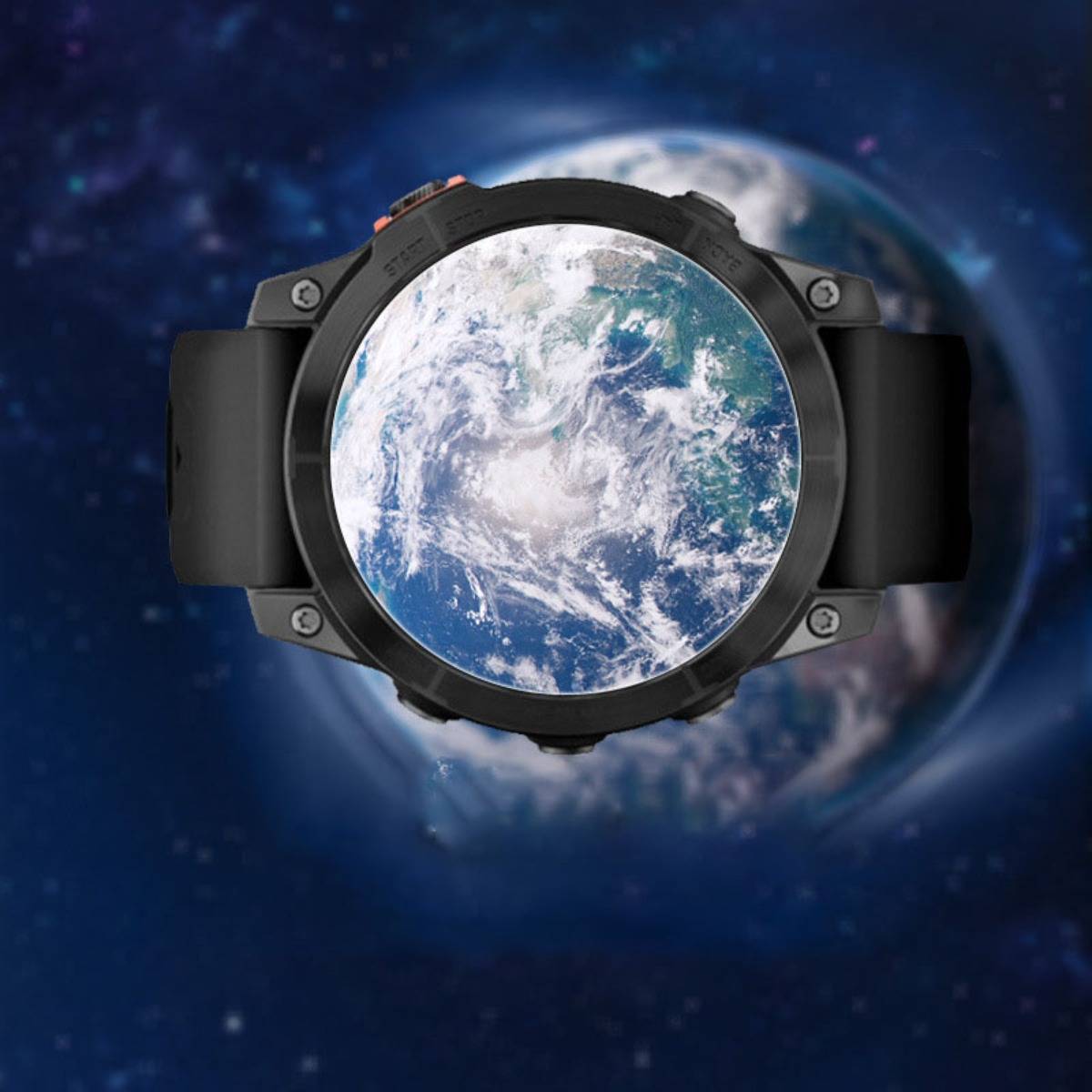 Garmin Fenix 6X Pro Displayschutz, 2er-Pack gehärtetes Glas