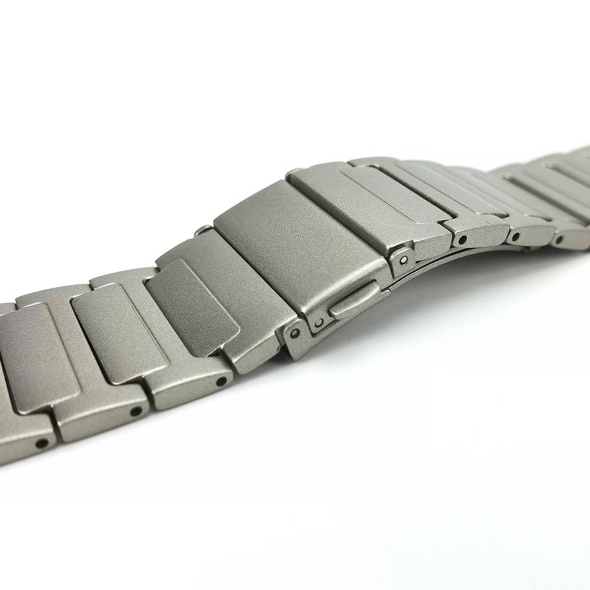Titan Grau 22mm Universal Uhrenarmband - Premium Qualität