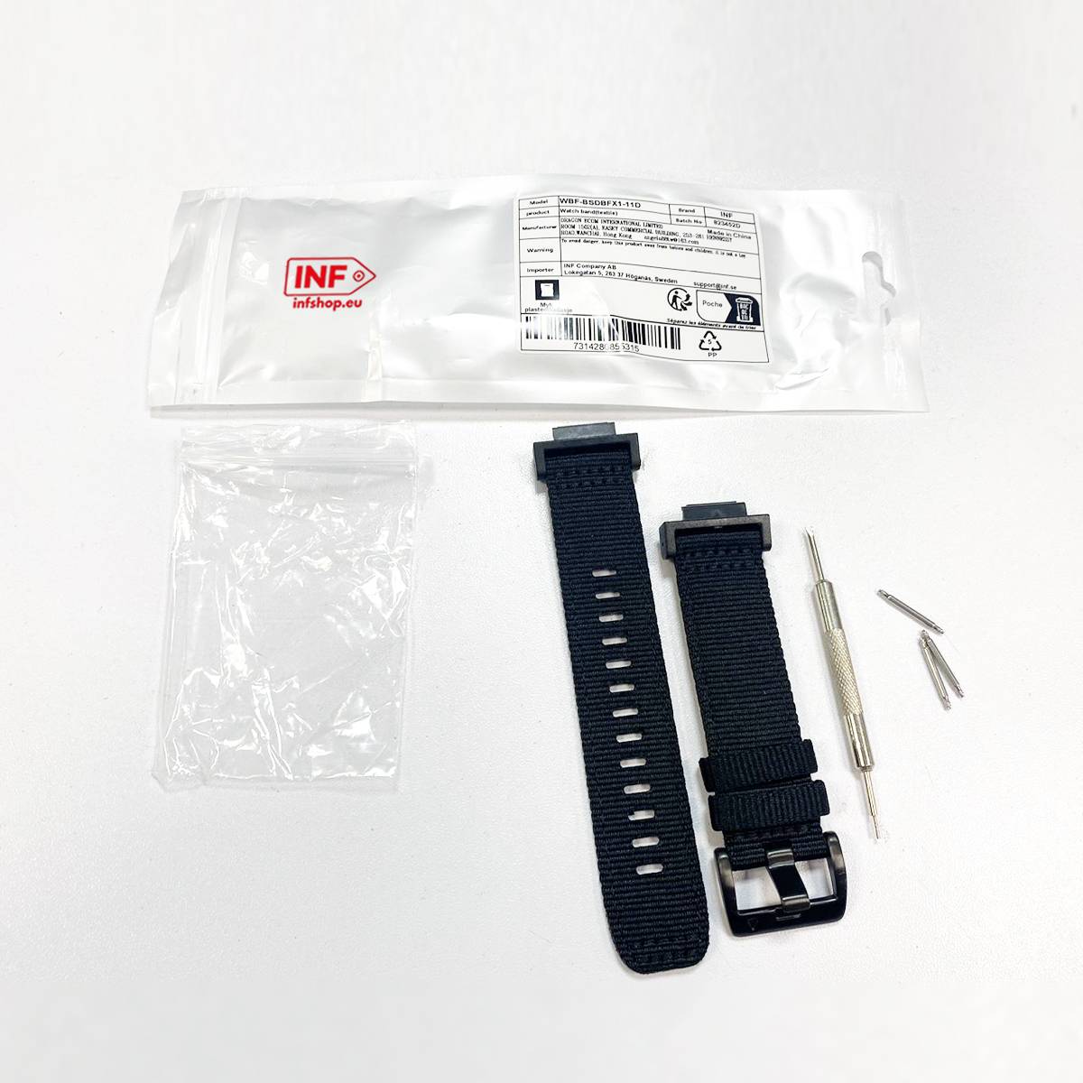 Nylon G-Shock Uhrenarmband: Rüsten Sie Ihr Casio G-Shock Armband auf Black