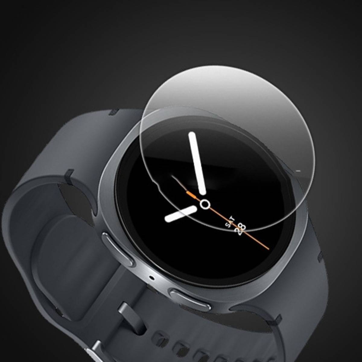 Hochwertiger Displayschutz kompatibel mit Samsung Watch 8 44mm - 2 Stück, HD Klar