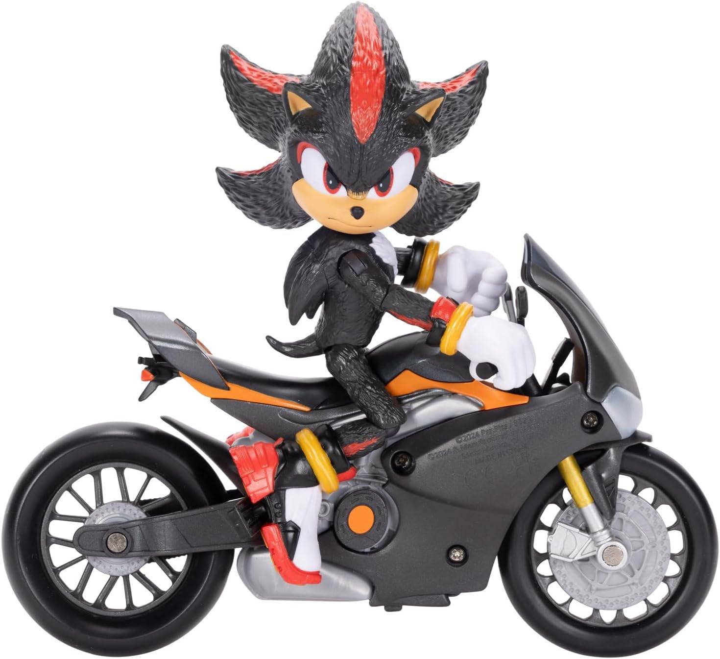 Sonic 3 der Film Shadow-Figur 15 cm beweglich Shadow-Mobile Schwarz ab 3 Jahre