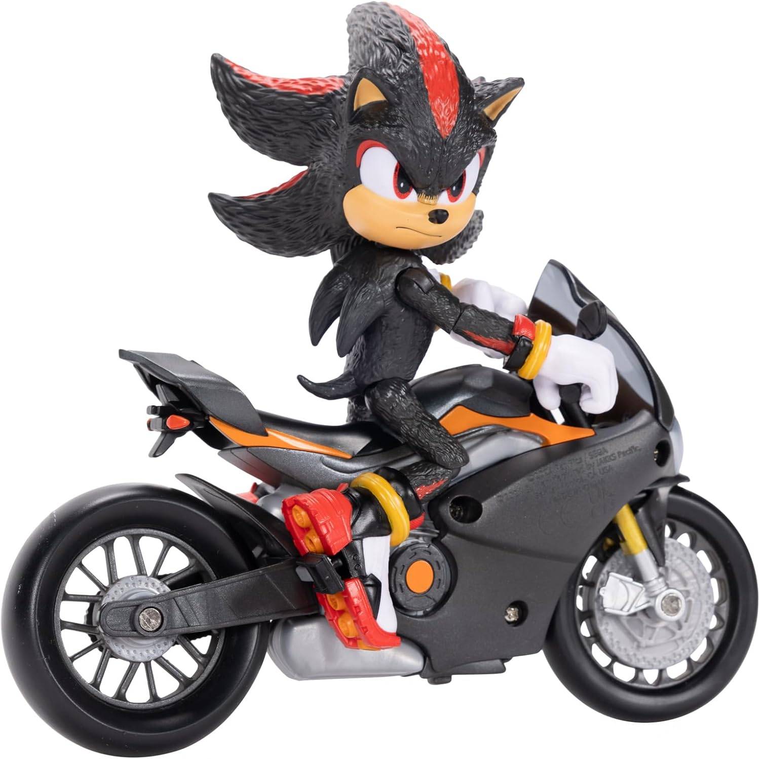 Sonic 3 der Film Shadow-Figur 15 cm beweglich Shadow-Mobile Schwarz ab 3 Jahre
