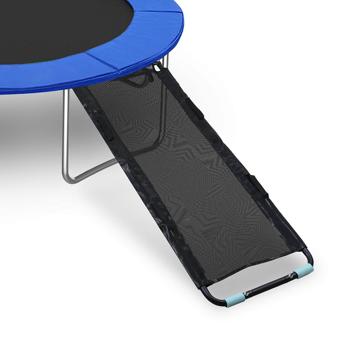Trampolinleiter 150 cm – UV-beständige Sicherheitsleiter, flexibel montierbar, stabile Einstiegsleiter für Trampolin
