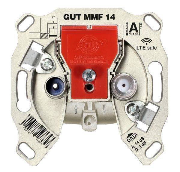 GUT MMF 14 2-Loch Modemdose 5-1800MHz