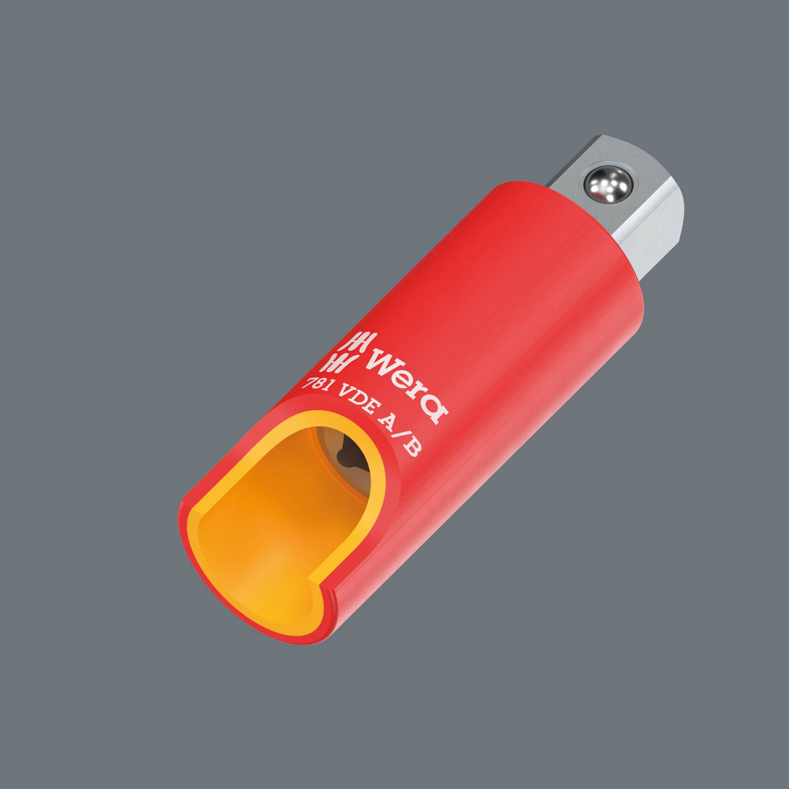 Wera 781 A/B VDE Verbindungsteil isoliert 1/4" auf 3/8" Stecknuss Adapter