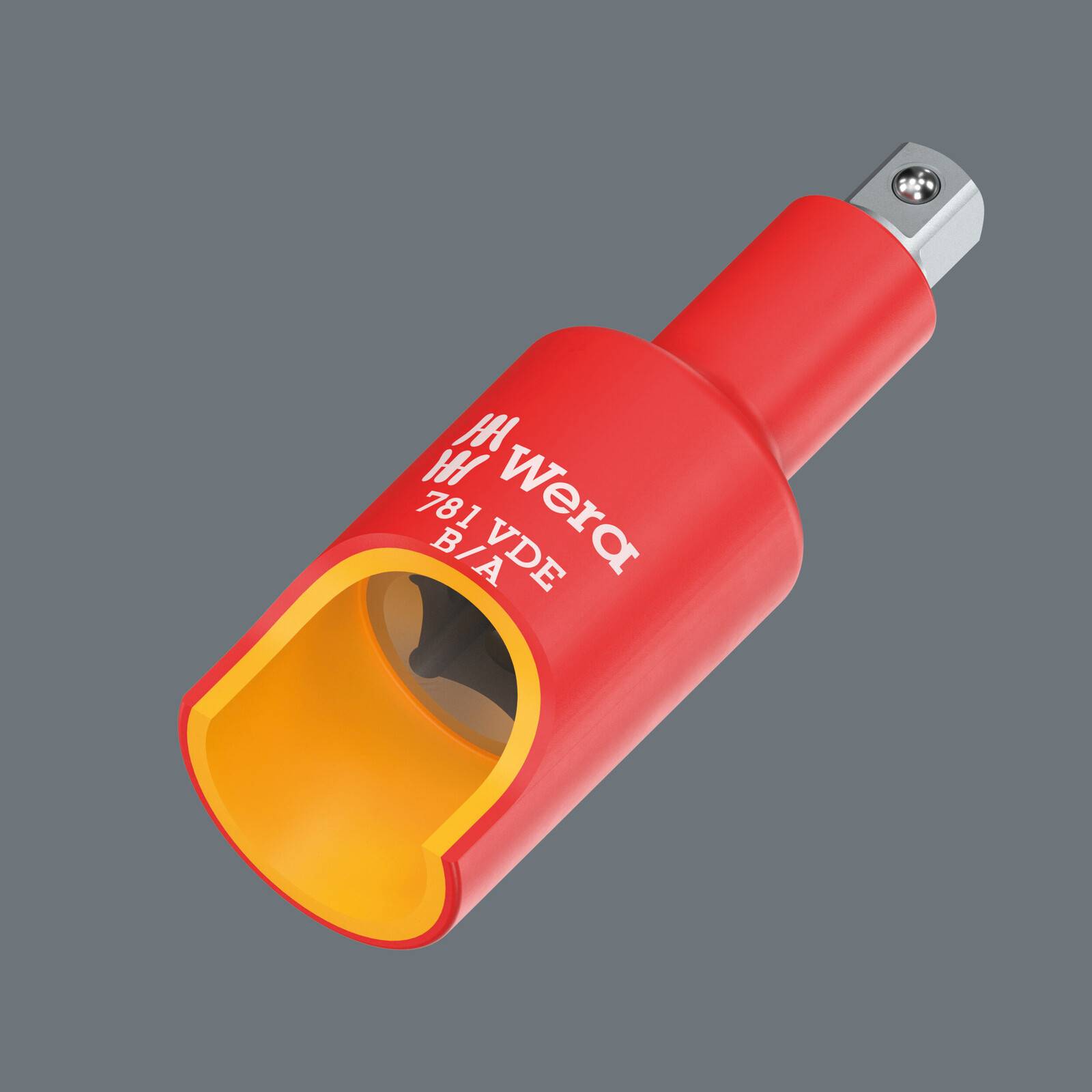 Wera 781 B/A VDE Verbindungsteil isoliert 3/8" auf 1/4" Stecknuss Adapter