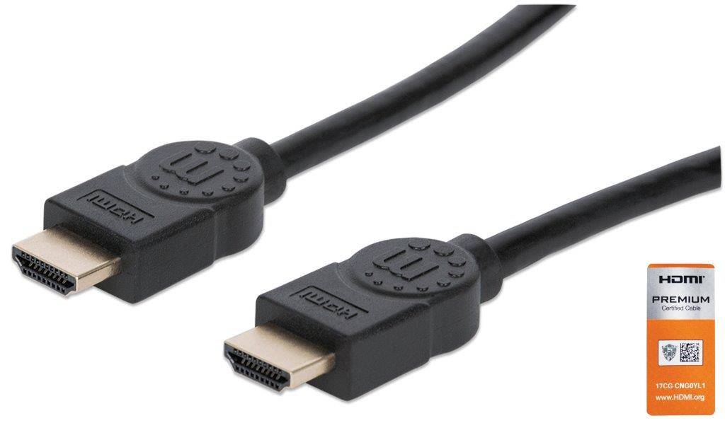 Premium High Speed HDMI Kabel 4K 1m sw