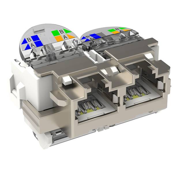 RJ45-Buchse RJ45-TL® rapid 2-fach Cat.6A