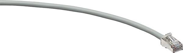 High-Flex Patchkabel Cat.6A grau 0,3m