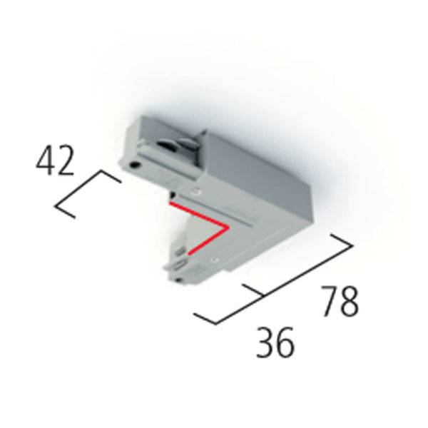 555 1 1210 6 L-VERBINDER INNEN weiss