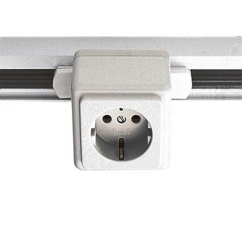 99-095-6 MULTI-ADAPTER STECKDOSE weiss