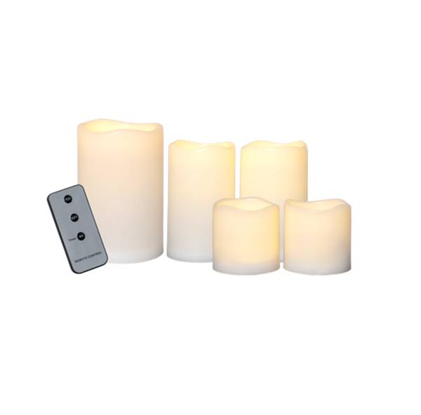 062-69 LED Kerzenset 5tlg.exkl.10xAA Bat