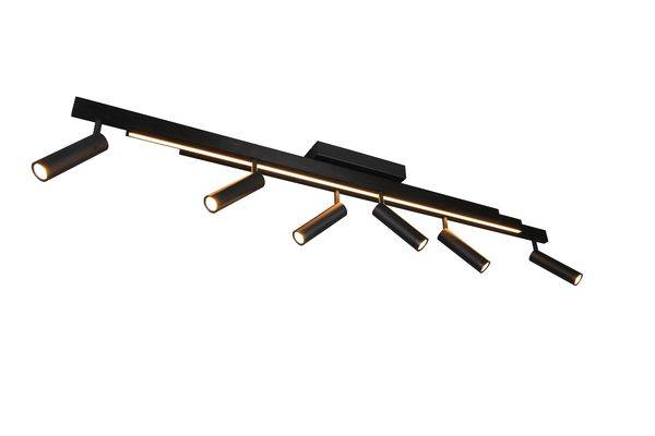 648310732 LED Deckenleuch.ausziehbar sw