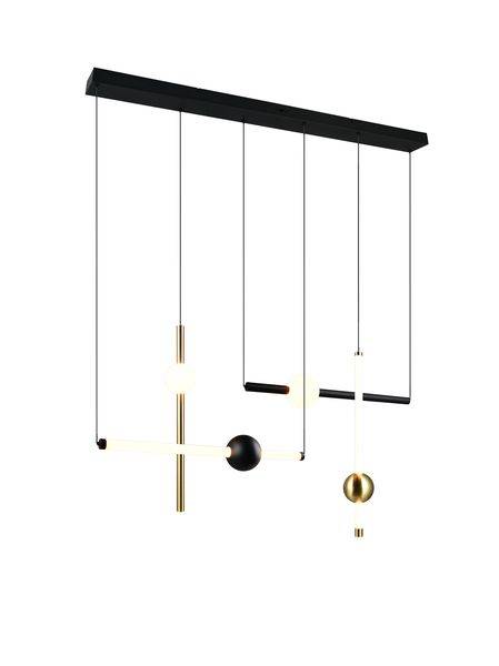 331510680 LED Pendelleuchte sw.gold