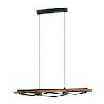 901933 LED Pendelleuchte Holz rustikal