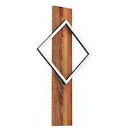 901934 LED Wandleuchte Holz rustikal